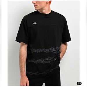 Lurking Class by Sketchy Tank Spiked Chain Blk men’s shirt NWT